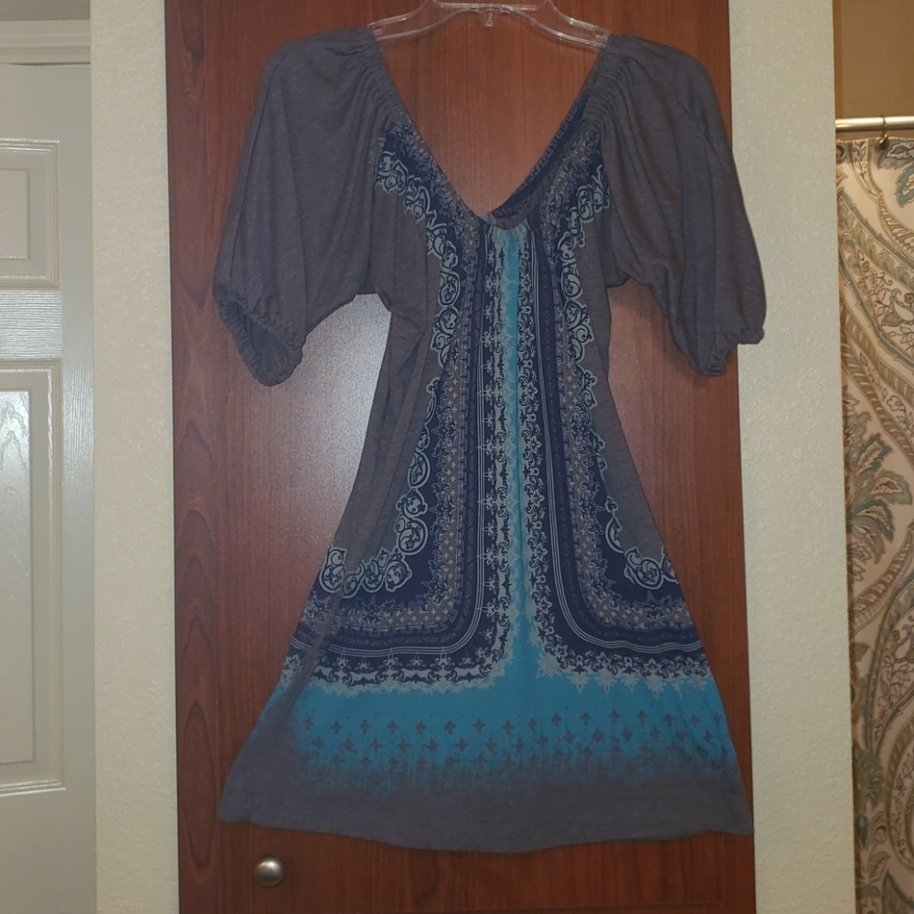 Boho Style Tunic Top